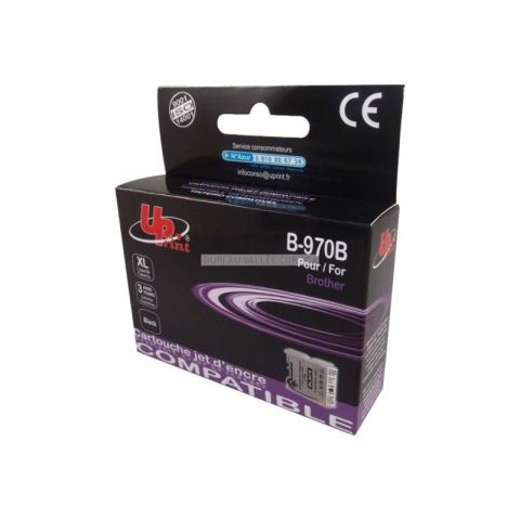 Cartouche d'encre uprint compatible brother lc1000 / lc970 noir