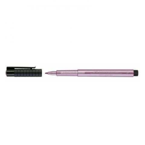 Stylo  encre de chine pitt artist pen rose mtallique 1,5 mm