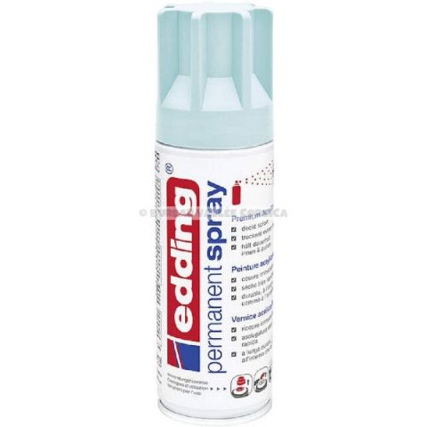 Spray peinture permanente 200 ml bleu pastel, pour extrieur et intrieur