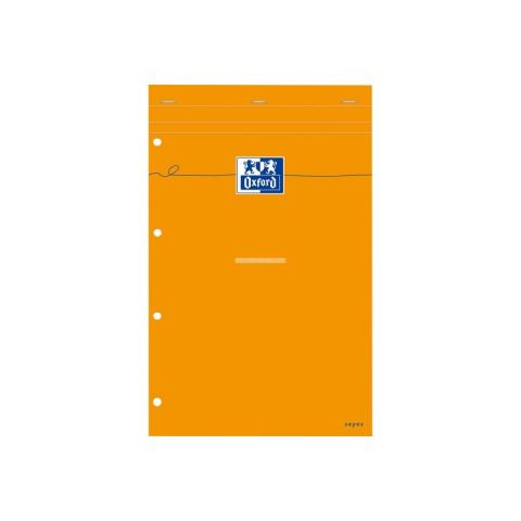 Bloc notes a4 + 160 pages grands carreaux perfor