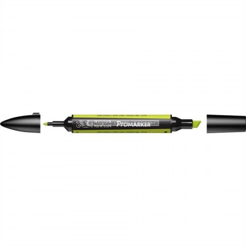 Marqueur double pointe promarker g178 vert citron