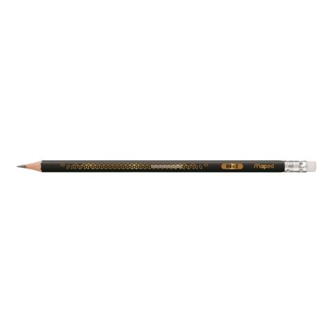 Crayons graphite embout gomme blackpeps