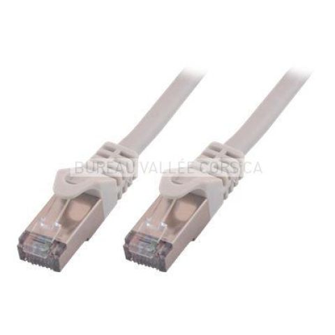 Cble rseau rj45 2 mtres gris