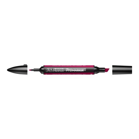 Marqueur double pointe promarker r244 rouge cardinal