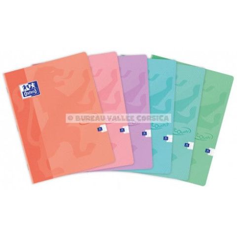 Cahier touch pastel 24 x 32 cm 96 pages seyes