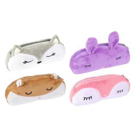 Trousse cute faon peluche 1 compartiment