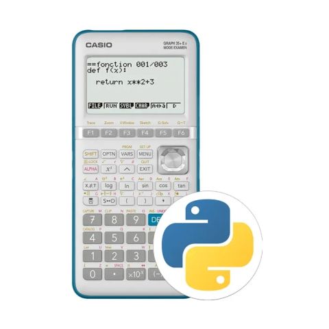 Calculatrice graphique casio graph 35+e ii edition python