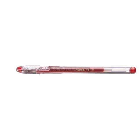 Stylo roller encre gel pilot g1 rouge 0,7 mm moyenne