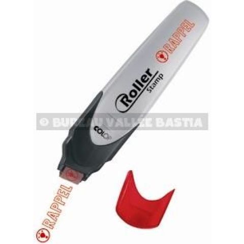 Tampon marqueur droulant roller stamp rappel