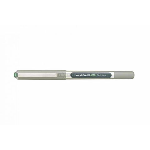 Stylo roller encre liquide uni ball eye fine vert 0,7 mm criture moyenne