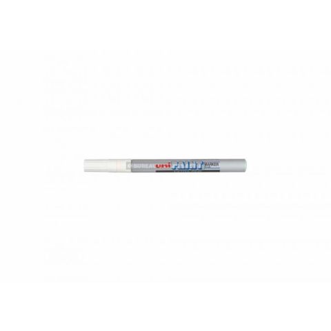 Marqueur peinture  l'huile permanent bagu mtal argent 0,4mm