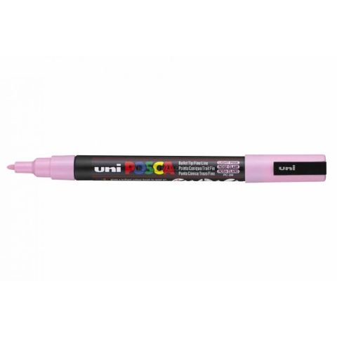 Marqueur peinture posca pointe conique fine rose clair