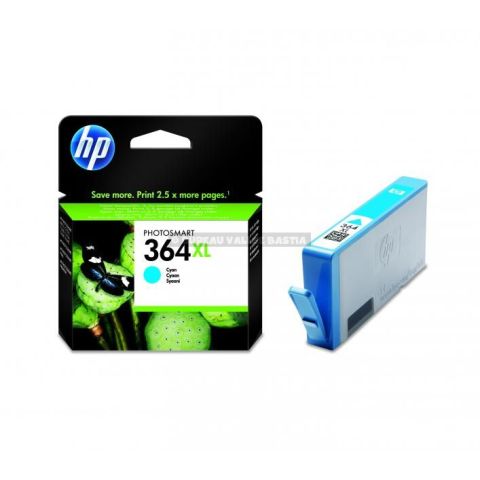 Cartouche d'encre hp364 xl cyan cb323ee