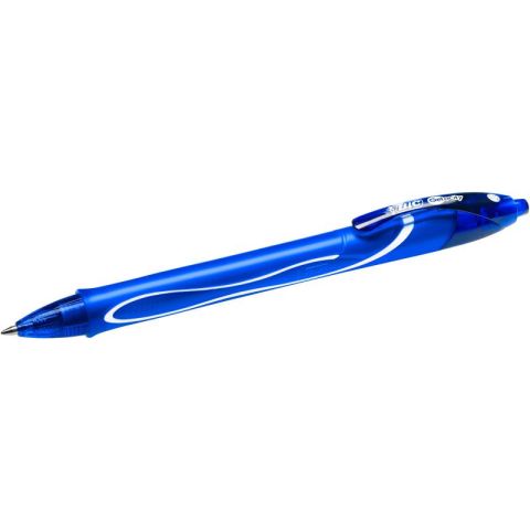 Stylo roller bic gelocity quickdry 0.7 mm bleu