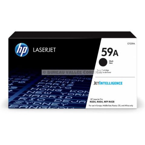 Toner laser hp 59a noir