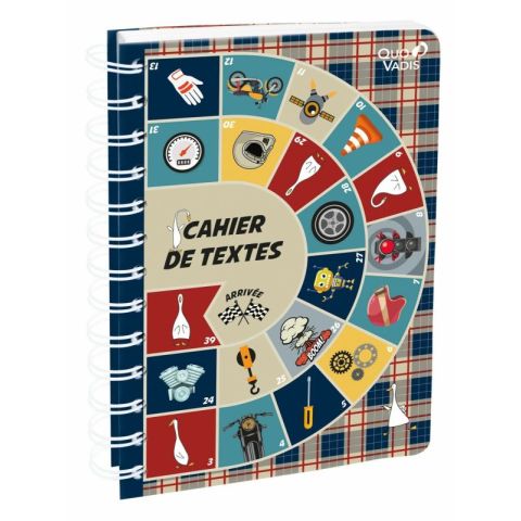 Cahier de textes spiral louise & arthur