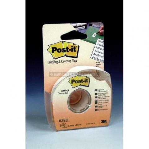 Ruban de masquage postit 25 mm x 17,7 m avec dvidoir