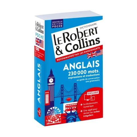 Dictionnaire poche anglais le robert & collins