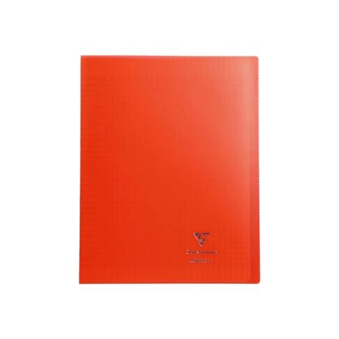 Cahier polypro 24 x 32 cm 48 pages grands carreaux