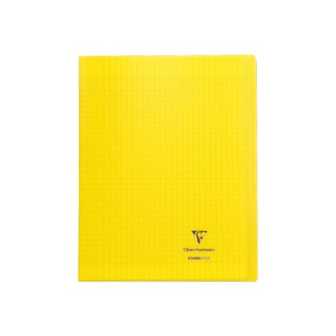 Cahier polypro 24 x 32 cm 48 pages grands carreaux