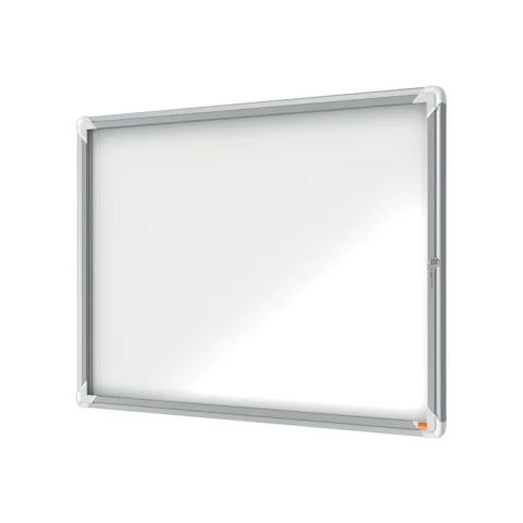 Vitrine extrieure 8 a4 924 x 668 mm cadre aluminium fond mtal