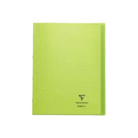 Cahier polypro 24 x 32 cm 96 pages petits carreaux