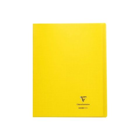 Cahier polypro 24 x 32 cm 96 pages petits carreaux