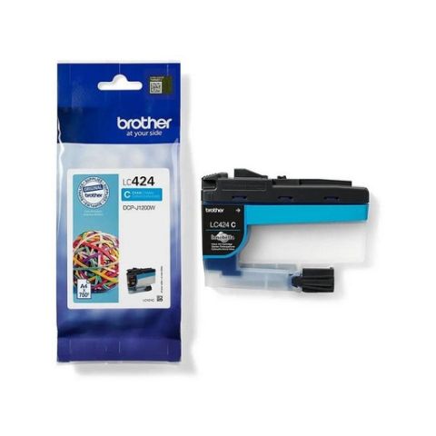 Cartouche d'encre brother lc424 cyan