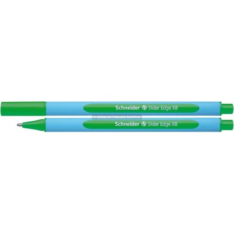 Stylo bille schneider slider edge vert 0,7 mm criture moyenne