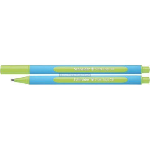 Stylo bille schneider slider edge vert clair 0,7 mm criture moyenne