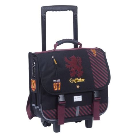 Cartable  roulettes harry potter gryffondor