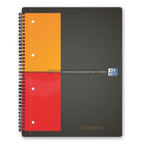 Bloc activebook a4 oxford 160 pages petits carreaux