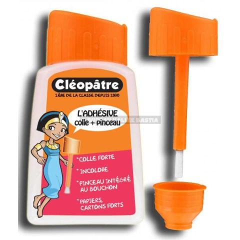 Flacon de 80 g colle transparente clopatre