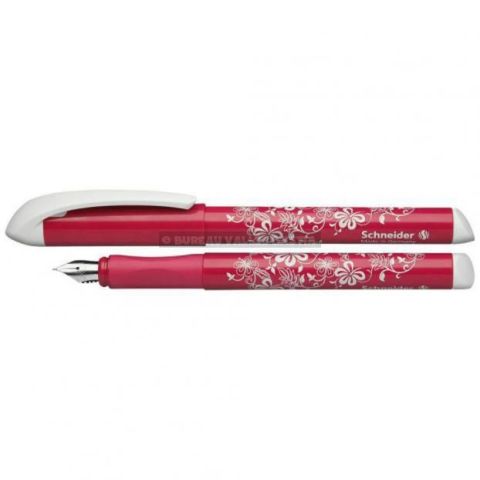 Stylo  plume schneider easy rose  dcor floral