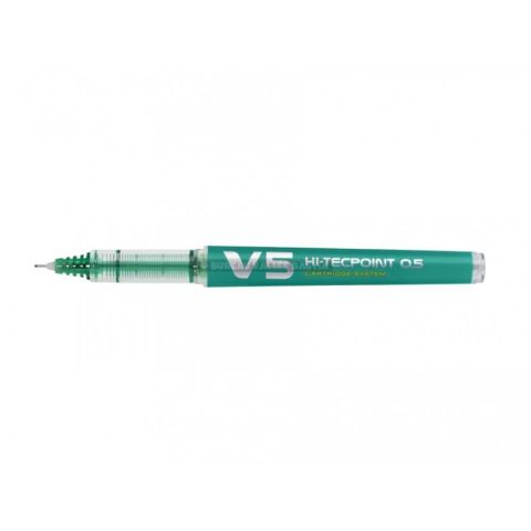 Stylo roller pilot hitecpoint v5 rechargeable vert begreen