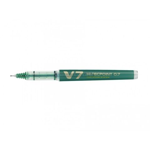 Stylo roller pilot hitecpoint v7 rechargeable vert begreen