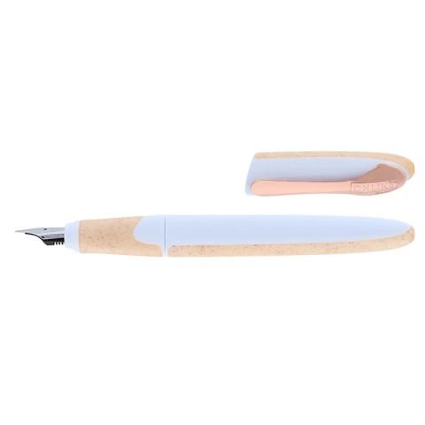 Stylo plume air rose white rose