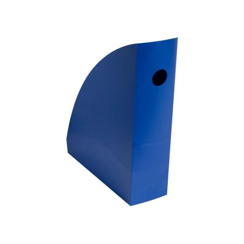 Porte-revues beeblue a4+ mag cube bleu marine