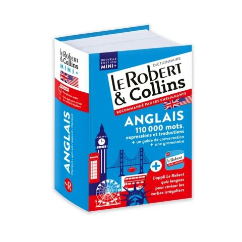 Dictionnaire mini+ le robert & collins anglais