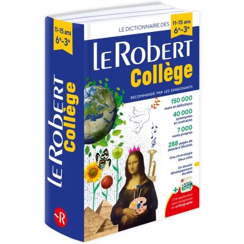 Dictionnaire robert collge