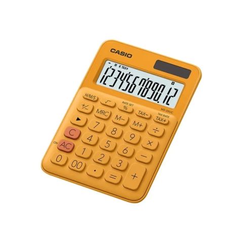 Calculatrice de bureau casio ms-20uc 12 chiffres solaire