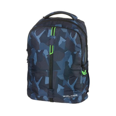 Sac  dos scolaire elite 2.0 camo bleu anthracite