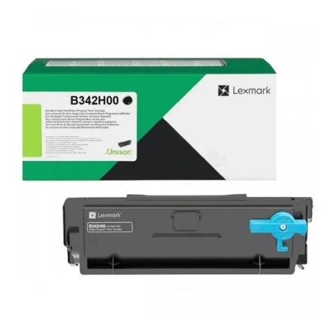 Toner laser noir b342h00 lexmark