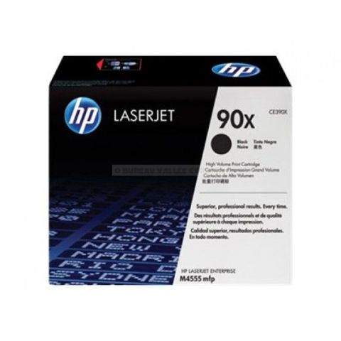 Cartouche de toner hp 90x grande capacit noir original laserjet ce390x