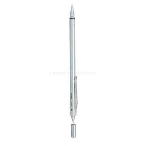 Porte-mines + stylo pilot birdie twin 2 en 1 argent 0,5 mm 0,5 mm