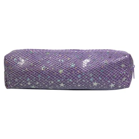 Trousse carre 1 compartiment violet