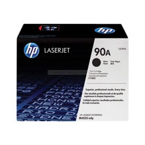 Cartouche de toner hp 90a noir original ce390a