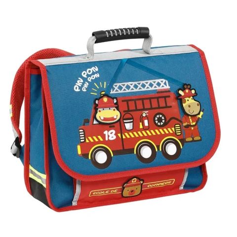 Cartable maternelle mini pompier 35 cm