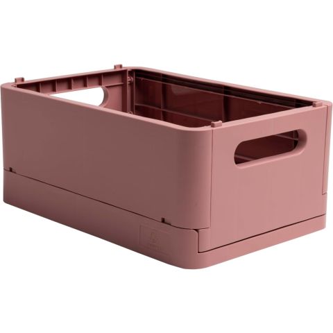 Bote de rangement pliable multi-usages rose