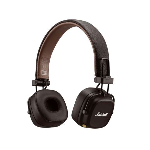 Casque sans fil bluetooth marshall major iv marron